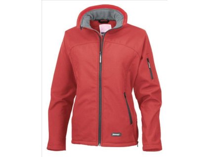 Women`s Soft Shell Jacket , Red, S (Farba Red, Velkost S)