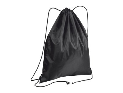 Vrecúško z 210D RPET , Black (Farba Black)