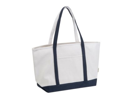 Veľká taška z recyklovanej bavlny (730 g/m2) , Beige (Farba Beige)