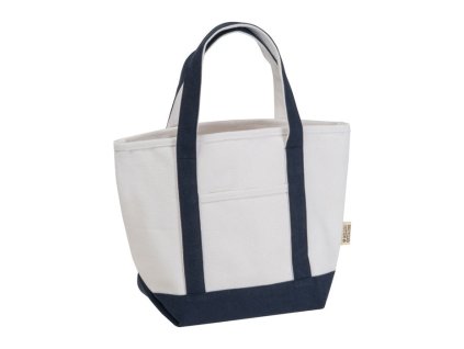 Malá taška z recyklovanej bavlny (730 g/m2) , Beige (Farba Beige)