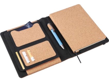 Korkové portfólio A5 , Brown