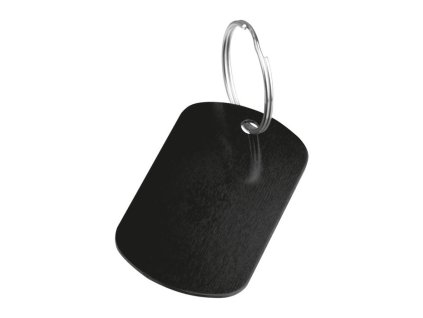 Kovová kľúčenka , Black (Farba Black)
