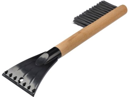 Škrabka na ľad s metličkou , Black (Farba Black)