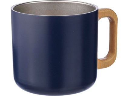 Dvojstenný hrnček z recyklovaného nerezu 400 ml , Blue (Farba Blue)