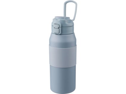 Nerezová termoska 800ml so silikónovým obalom , Pastel Blue (Farba Pastel Blue)