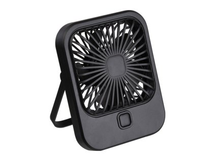 Stolový ventilátor s batériou 500 mAh , Black (Farba Black)