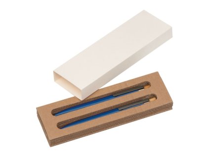 Sada pero a pentelka z recyklovaného hliníka , Blue (Farba Blue)