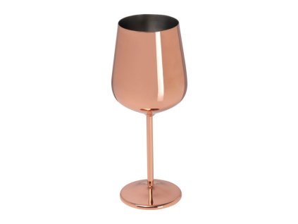 Nerezový pohár na víno 500ml , Rose gold (Farba Rose gold)