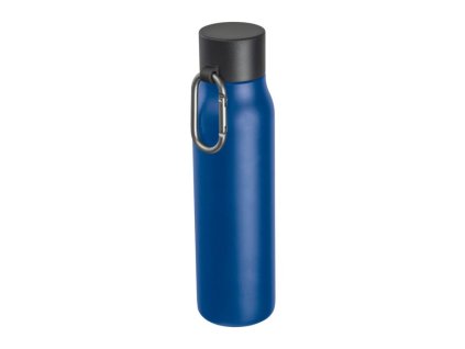 Nerezová termoska s karabínou 600 ml , Blue (Farba Blue)