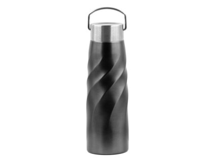 Termoska z recyklovaného nerezu 500 ml , gun metal (Farba gun metal)