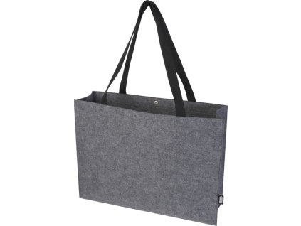 Taška z GRS recyklovanej plsti , medium grey (Farba medium grey)