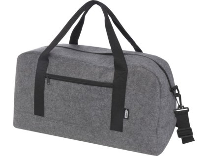 Športová taška z RPET plsti Felta , medium grey (Farba medium grey)