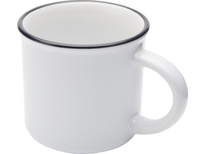 Keramický sublimačný hrnček Bari 240 ml , white (Farba white)