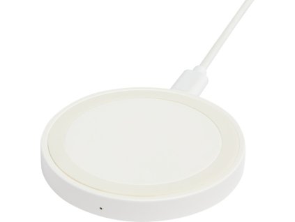 Nabíjacia podložka 15W z recyklovaného plastu , white (Farba white)