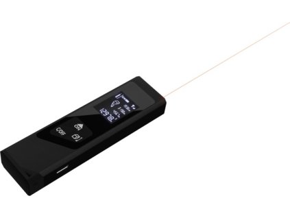 Mini laserový telemeter SCX.design T05 , Black (Farba Black)