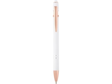 Pero z recyklovaného hliníka Nanna (modrá náplň) , white (Farba white)
