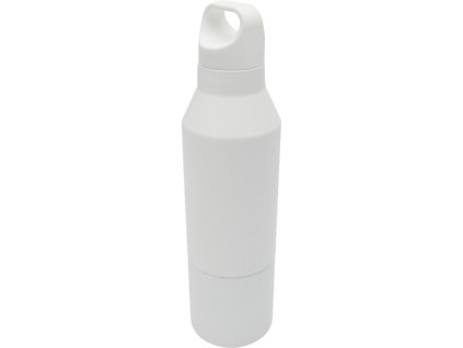 Termoska 600ml s hrnčekom 300ml z RCS nerezu , white (Farba white)
