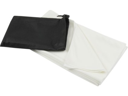Športová RPET osuška Lucas 70x140cm , white (Farba white)