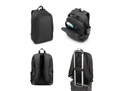 Ruksak na 17,3-palcový notebook z RPET , Black (Farba Black)