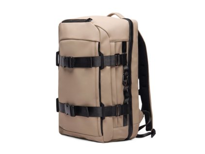 Outdoorový vodeodolný ruksak na 15,6" notebook , greige (Farba greige)