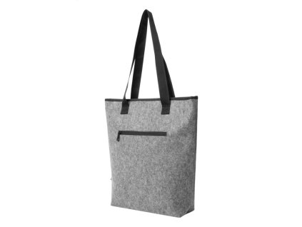 Chadiaca nákupná taška z RPET plsti , Grey (Farba Grey)