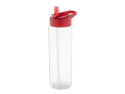 Fľaša z RPET 650 ml , Red (Farba Red)