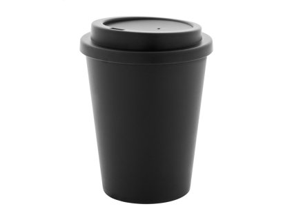 Plastový termopohár 300 ml , Black (Farba Black)