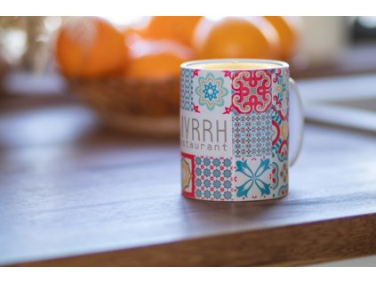 Hrnček na sublimáciu 300 ml s bambusovým vekom , white (Farba white)