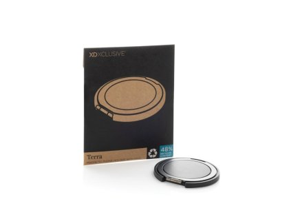 Magnetický držiak telefónu Terra Magnetic z RCS plastu , Grey (Farba Grey)