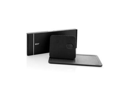 Bezdrôtová stolná nabíjačka 3v1 z RCS PU , Black (Farba Black)
