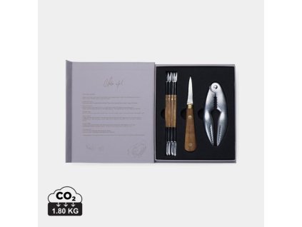 Sada na morské plody VINGA Story of seafood , Grey (Farba Grey)