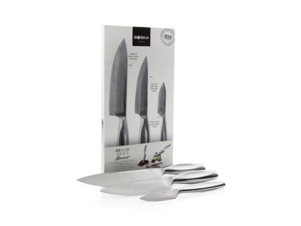 Sada 3 kuchynských nožov BOSKA Monaco+ , Steel (Farba Steel)