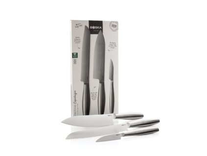 Sada 3 kuchynských nožov BOSKA Copenhagen , Steel (Farba Steel)