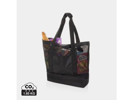 Chladiaca taška 2v1 Iqlo z RPET , Black (Farba Black)