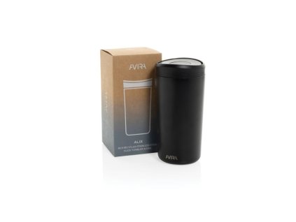 Termopohár 400ml Avira Alix z RCS ocele , Black (Farba Black)
