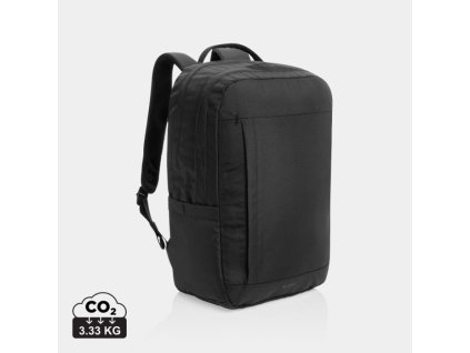 Batoh na 15,6" notebook Edin z RPET , Black (Farba Black)