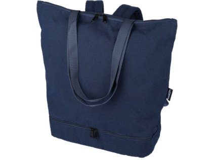 Taška/batoh z polycottonu (330 g/m2) , Blue (Farba Blue)