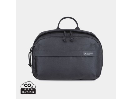 Toaletná taška Renew z rPET AWARE™ , Black (Farba Black)