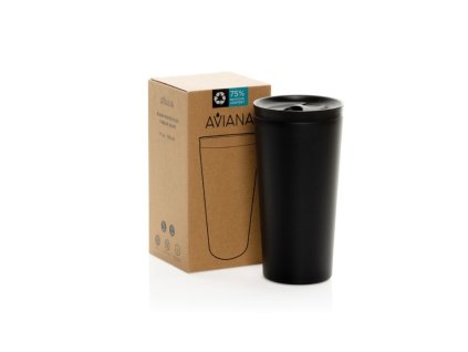 Termopohár Aviana™ Rowan 500 ml z RCS , Black (Farba Black)