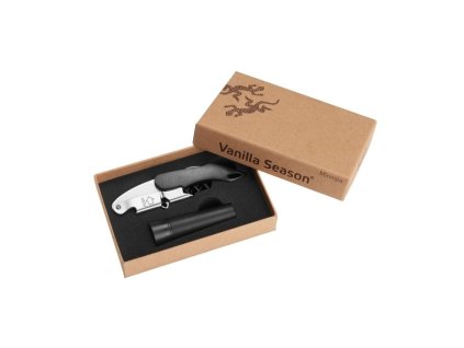 Sada vývrtky a zátky na fľašu MINNIPA , Black (Farba Black)