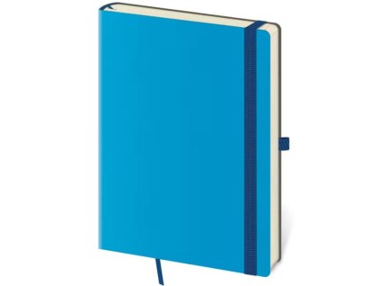 Zápisník Flexies L - bodkovaný , Blue (Farba Blue)