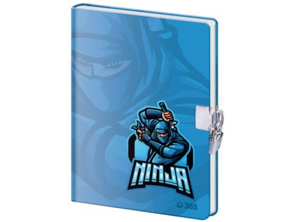 Pamätník so zámkom Ninja , Blue (Farba Blue)