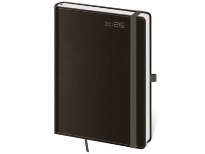 Týždenný B6 Double Black s putkom na pero , Double Black (Farba Double Black)