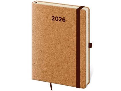 Denný A5 Cork , Brown (Farba Brown)
