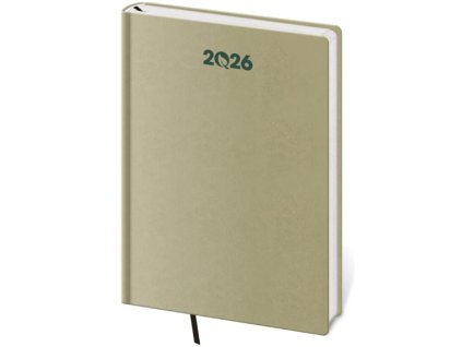 Týždenný A5 ECO , kiwi (Farba kiwi)