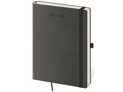 Týždenný A5 Flexies , dark grey (Farba dark grey)