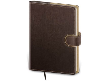 Denný A5 Flip , brown/capuccino (Farba brown/capuccino)