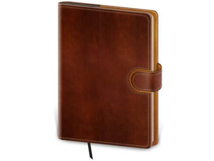 Denný A5 Flip , Brown/Brown (Farba Brown/Brown)