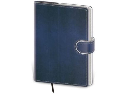 Denný A5 Flip , blue/white (Farba blue/white)