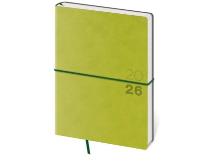 Týždenný A5 Flexio , Green (Farba Green)
